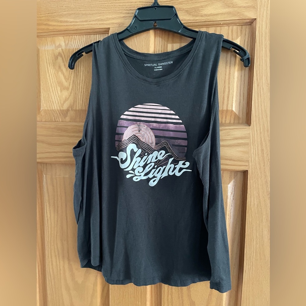 Spiritual Gangster sleeveless tee shirt xl